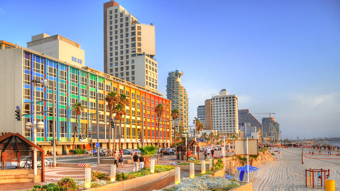 טיילת תל אביב חוף מלון דן קטגוריה