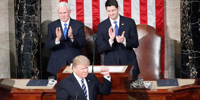 הנשיא טראמפ ב קונגרס