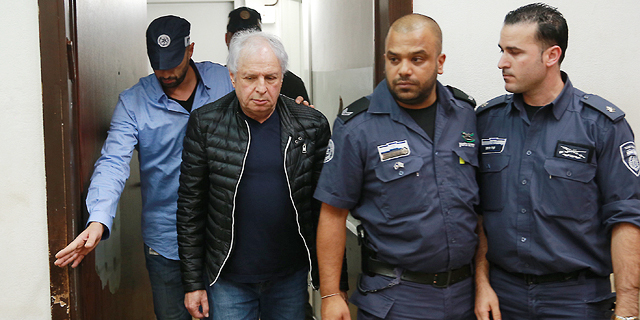 שאול אלוביץ' ב הארכת מעצר ב בית המשפט
