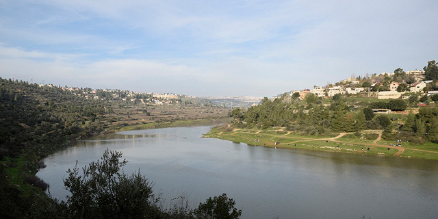 סכר ו מאגר בית זית ב הרי ירושלים