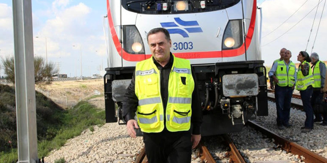 שר התחבורה ישראל כץ השקת קו ה רכבת המהיר בין תל אביב ל ירושלים