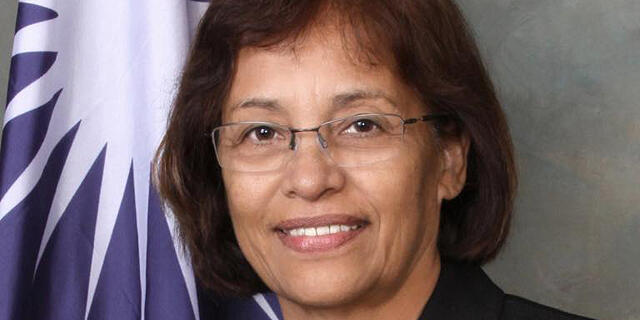 הילדה היינה נשיאת איי מרשל Hilda Heine the president of the Marshall Islands