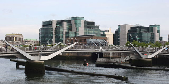 דבלין אירלנד המרכז הפיננסי של דבלין