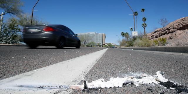 הצומת בטמפה אריזונה שבה אירעה התאונה  רכב אוטונומי מכונית אוטונומית