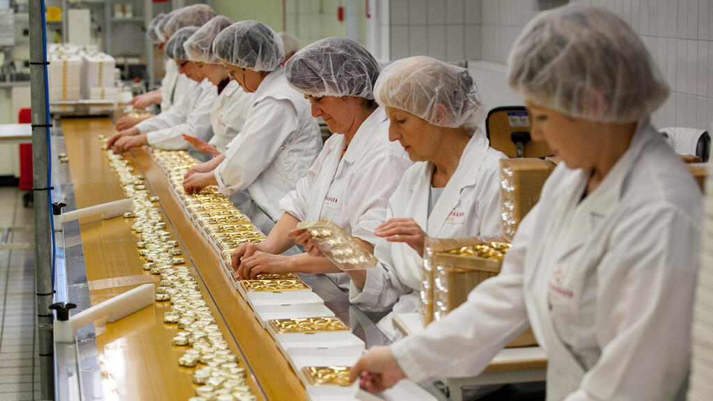 מפעל מרציפן נידראגר בעיר לובק גרמניה