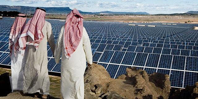 שדה סולרי ערב הסעודית סופטבנק