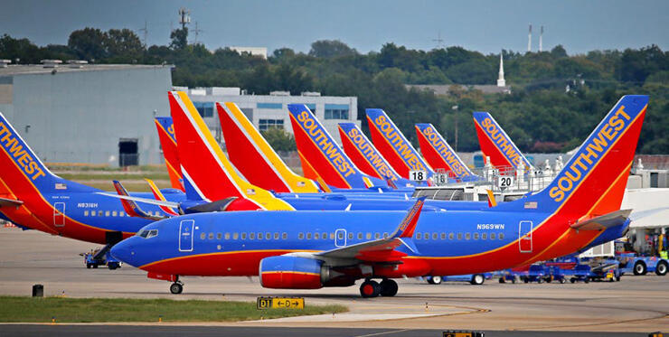 חברת תעופה סאות'ווסט איירליינס  southwest airlines הטובות 2018