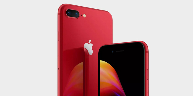 אייפון 8 אדום אפל סמארטפון