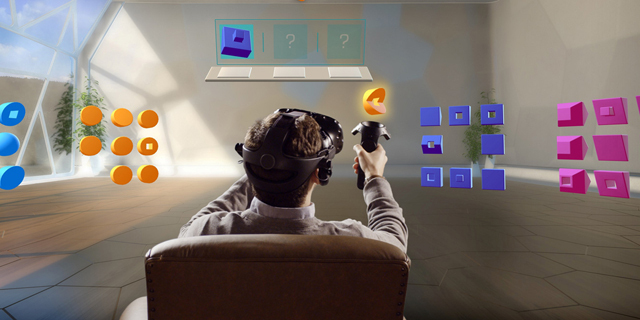 ה סימולטור של Actiview קסדת VR מציאות מדומה