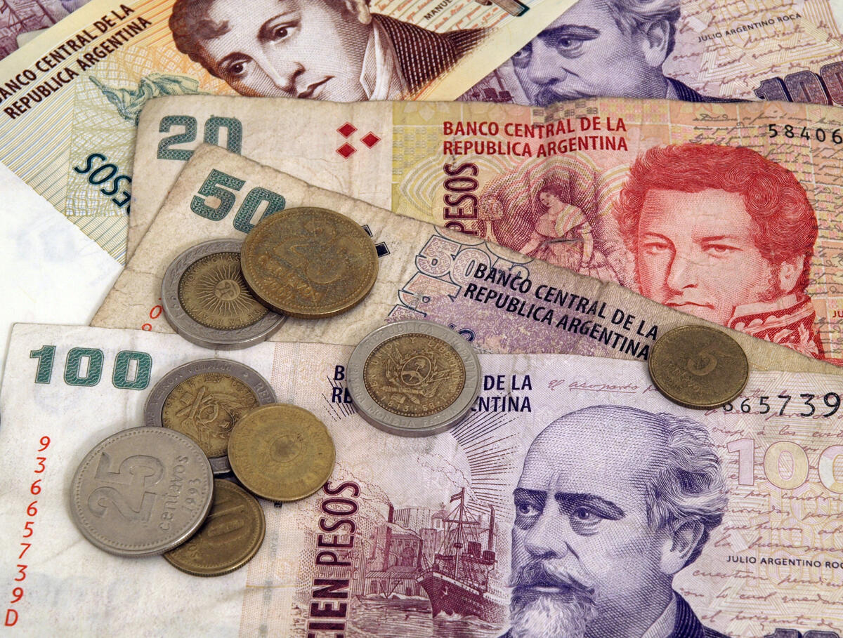 כסף מטבע פזו ארגנטינה