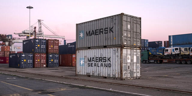 שינוע מכולות איי פי מולר מארסק A.P. Moller Maersk