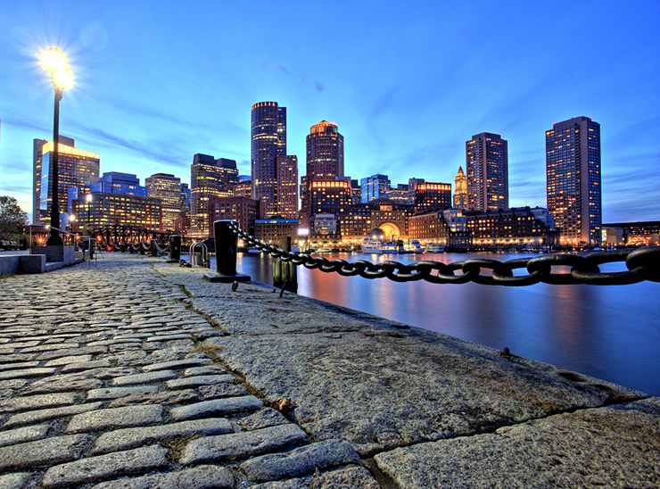 בוסטון מסצ'וסטס השכר הגבוה ביותר