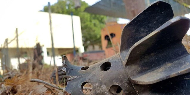 פגיעת פצצת מרגמה ב גן ילדים ב עוטף עזה