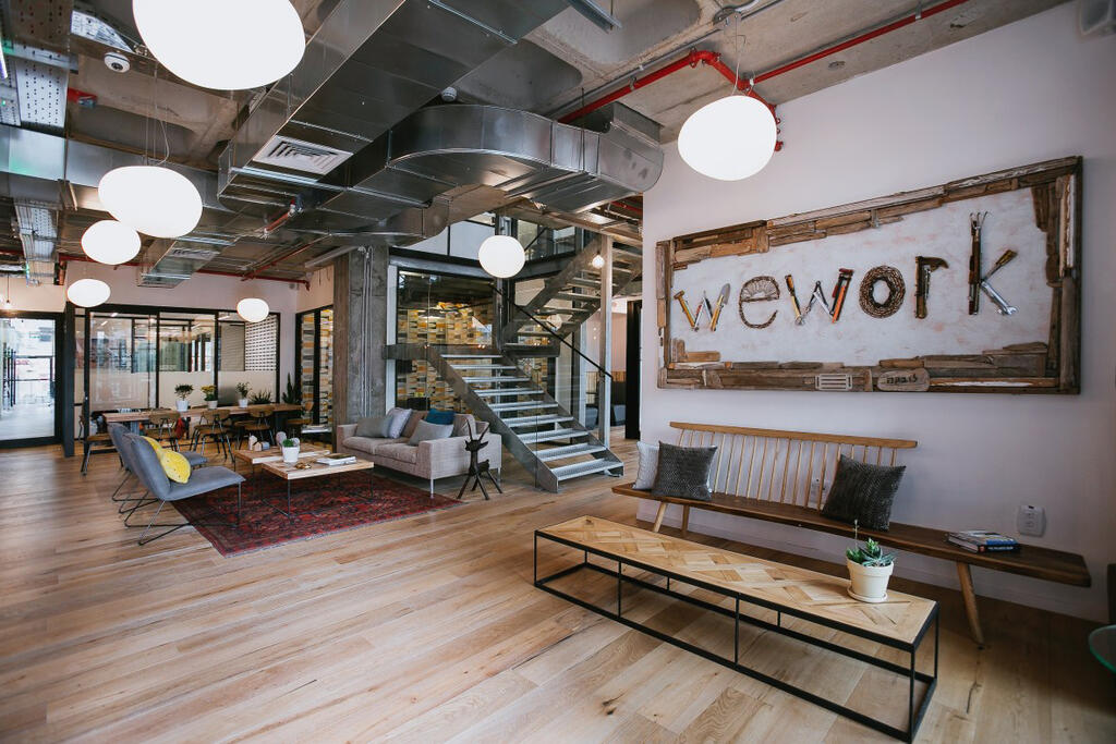 WeWork סניף הרצליה חללי עבודה משותפים 