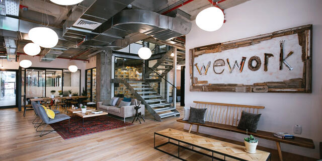 WeWork סניף הרצליה חללי עבודה משותפים 