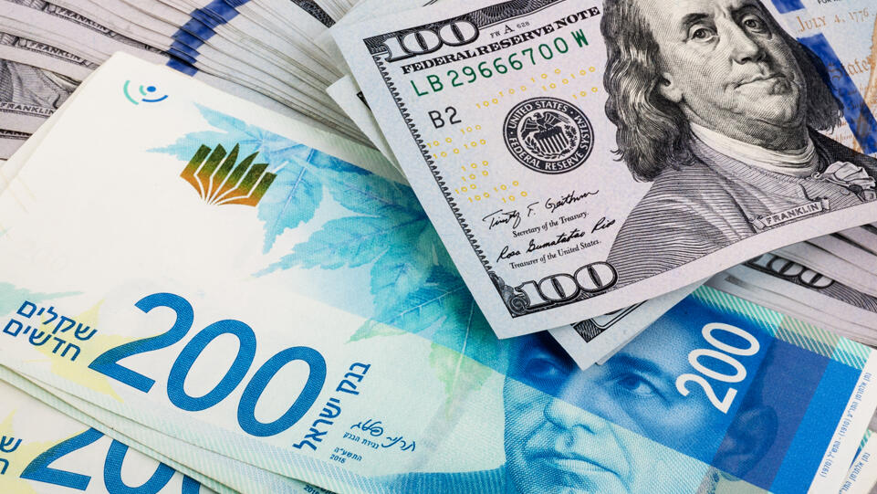 שקל דולר מט"ח מטבע חוץ שער חליפין כסף מזומן 
