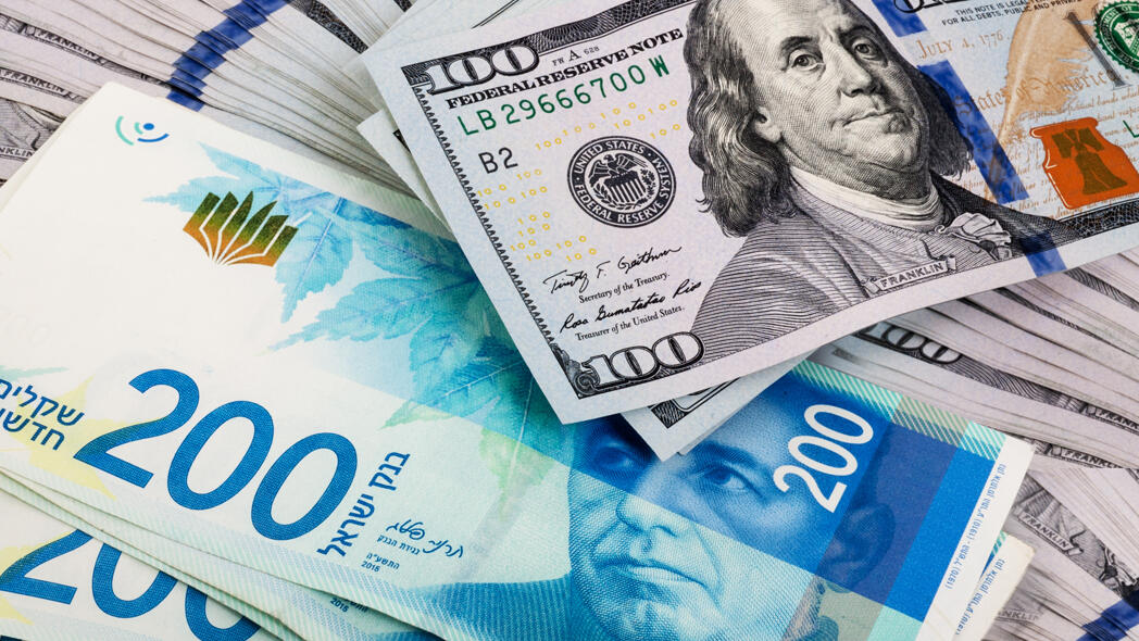 שקל דולר מט"ח מטבע חוץ שער חליפין כסף מזומן 