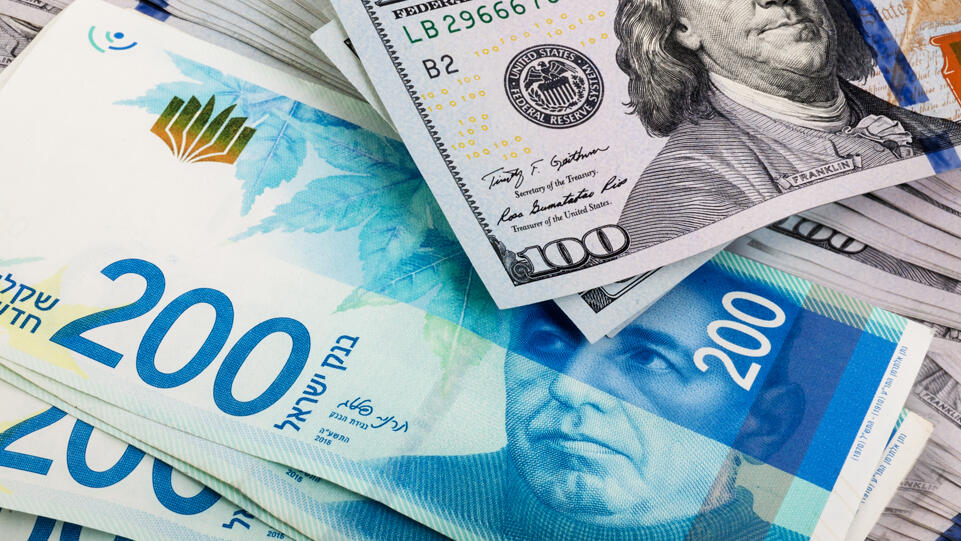 שקל דולר מט"ח מטבע חוץ שער חליפין כסף מזומן 