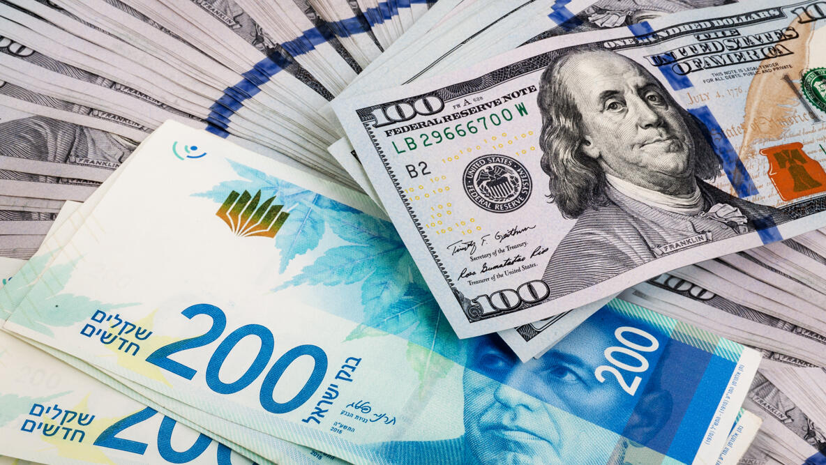 שקל דולר מט"ח מטבע חוץ שער חליפין כסף מזומן 