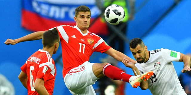 רוסיה נגד מצרים מונדיאל 2018 2