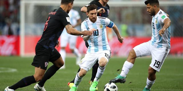מונדיאל 2018 קרואטיה נגד ארגנטינה ליאו מסי