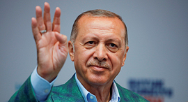 נשיא טורקיה רג'פ טאיפ ארדואן בחירות 2018