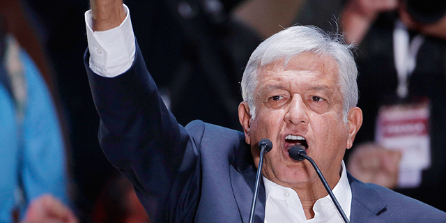 הנשיא החדש של מקסיקו אנדרס מנואל לופס אוברדור AMLO