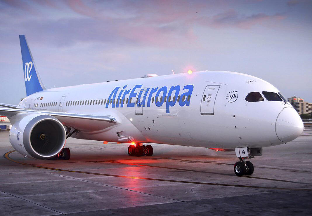 חברת תעופה אייר אירופה ספרד Air Europa