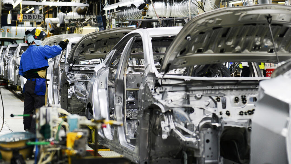 מפעל של טויוטה ביפן (צילום: בלומברג) מפעל של טויוטה ב יפן