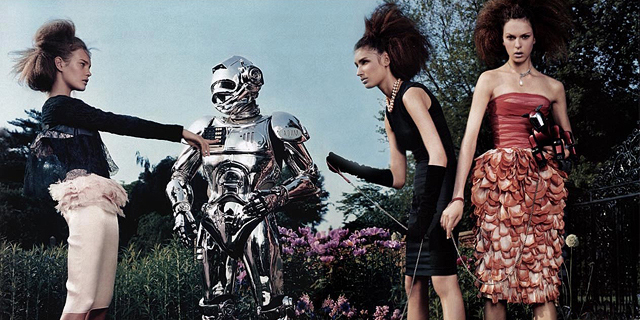 אופנה בוטים בינה מלאכותית רובוט