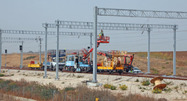 רכבת ישראל החלפת מסילות רכבת על ה קו ל מודיעין