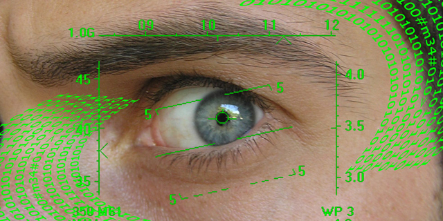 זיהוי עיניים זיהוי ביומטרי מעקב ריגול פריצה