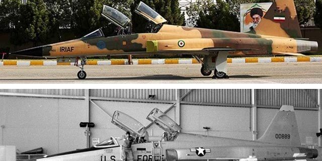 איראן מטוס קרב הקברניט