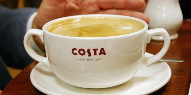 כוס קפה של רשת costa