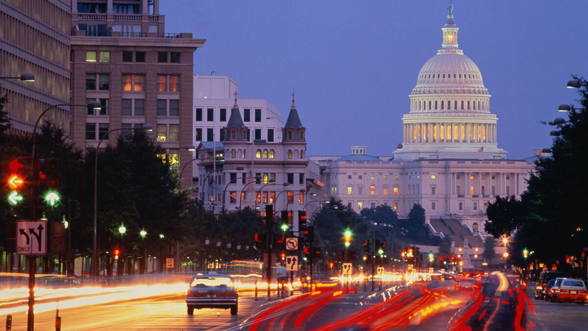 וושינגטון די.סי בירת ארה"ב בית הנבחרים סנאט קונגרס 