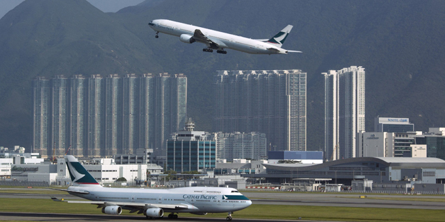 נמל תעופה שדה תעופה הונג קונג קתאי פאסיפיק