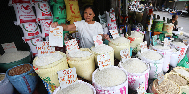 שוק ב האנוי וייטנאם