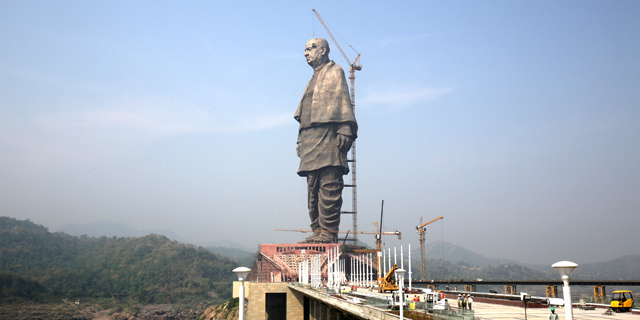 פסל האחדות הודו הכי גבוה בעולם