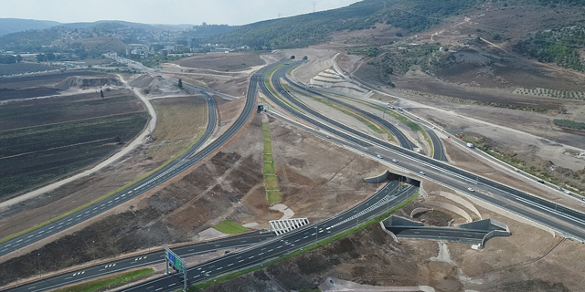 כביש חוצה ישראל צפון מחלף תל קשיש