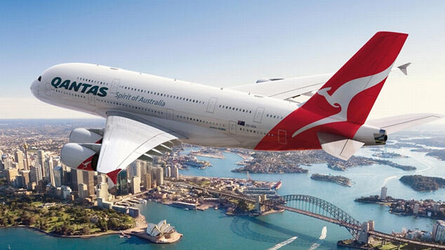 חברת תעופה קוואנטס אוסטרליה הטובות בעולם