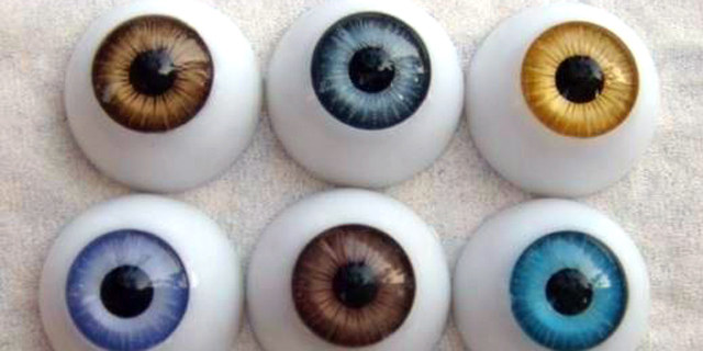 עין עיניים מלאכותי אקרילי עליבאבא