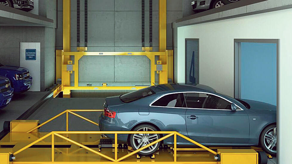 יוניטרוניקס חניון אוטומטי של יוטרון