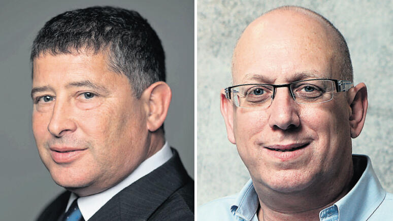 מימין: אבי כץ ו חנן שמש מנהלי קרן הגשמה