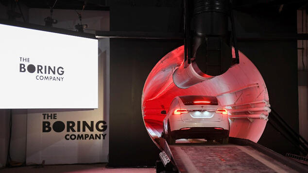 Boring Company מנהרה לוס אנג'לס אלון מאסק 7