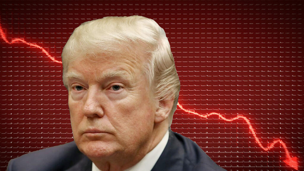 דונלד טראמפ וול סטריט ירידות שערים בורסה