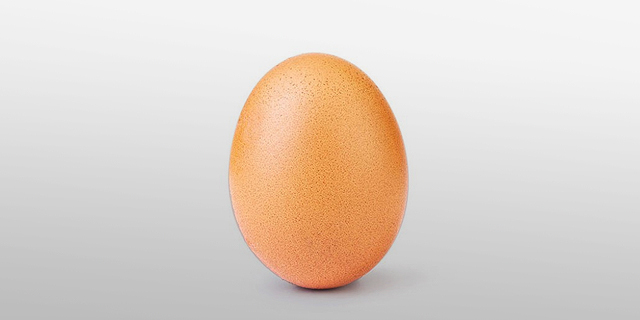 ביצה שיא לייקים אינסטרגרם