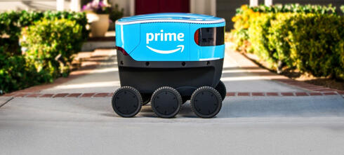 סקאוט, רובוט המשלוחים של אמזון, צילום:Amazon