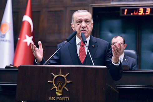 נשיא טורקיה ארדואן, צילום: איי אף פי