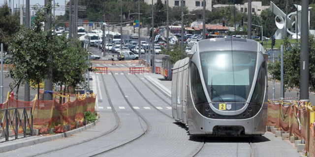 הרכבת הקלה ב ירושלים