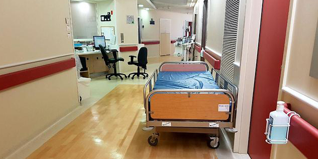 שביתת הרופאים מסדרונות ריקים ביה"ח הדסה עין כרם